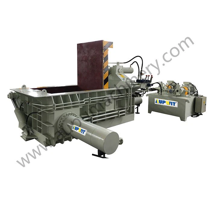 Good Quality Scrap Scrap Horizontal Horisontal Tembaga Scrap Meta Sampah Plastic Cardboard Baler Compactor Compress Machine